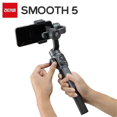 Zhiyun Smooth 5 Smartphone Gimbal 3 Axis Handheld Stabilizer Gimbals