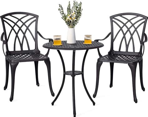 Amazon.com: Wrought Iron Bistro Sets