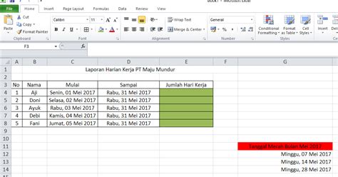 Contoh Soal Tes Excel Untuk Administrasi Gudang Materi Soal Riset