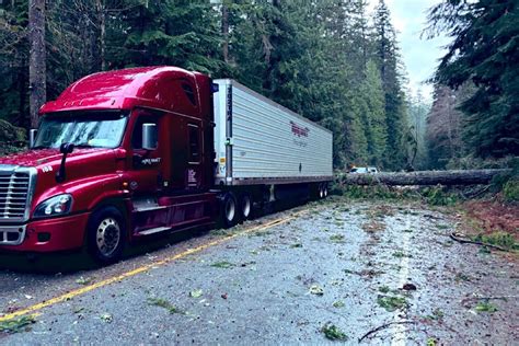 Highway Re Opens After Wind Storm Parksville Qualicum Beach News