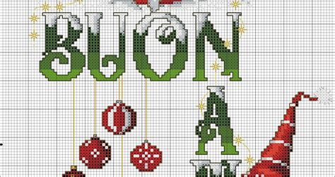 FUORIPORTA NATALIZIO GNOMI SCHEMA PUNTO CROCE Cross Stitch Fairy Xmas