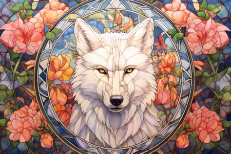 Glorious White Wolf Diamond Painting