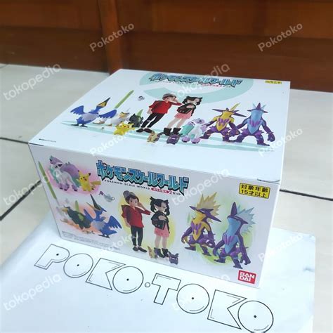 Jual Pokemon Scale World Galar Victor Marnie Morpeko Set Figure