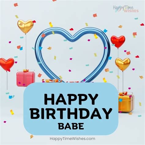 25 Free Happy Birthday Babe Images Wishes 2025