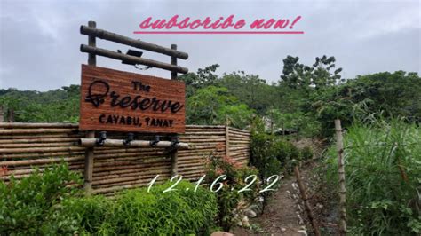 Car Camping Adventure The Preserve Cayabu Tanay Rizal