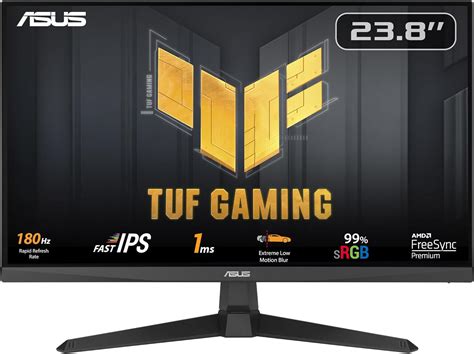 Asus Tuf Gaming Vg Q A Gaming Monitor Inch Inch Viewable