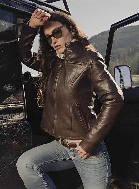 Women S Cafe Racer Jacket LEE Leather Jackets