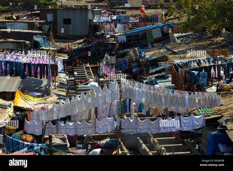 Dhobi Ghat, Mumbai India Stock Photo - Alamy