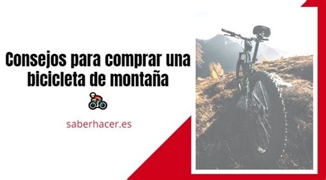 Consejos Para Comprar Un Bicicleta De Monta A