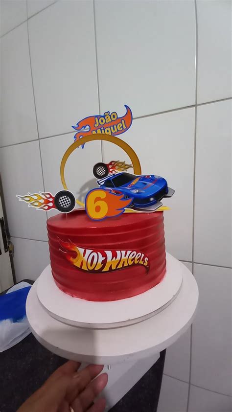 Bolo Hot Wheels Hot Wheels Birthday Hot Wheels Birthday Party Ideas