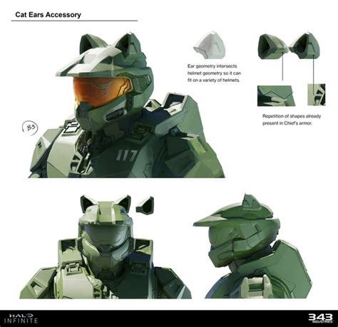 Cat Ear Concept Art R Halo