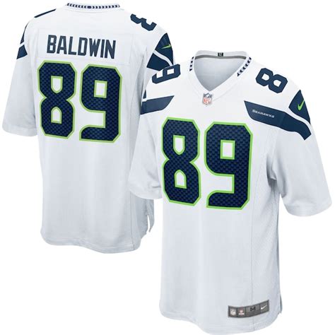 Mens Nike Doug Baldwin White Seattle Seahawks Game Jersey Seahawks