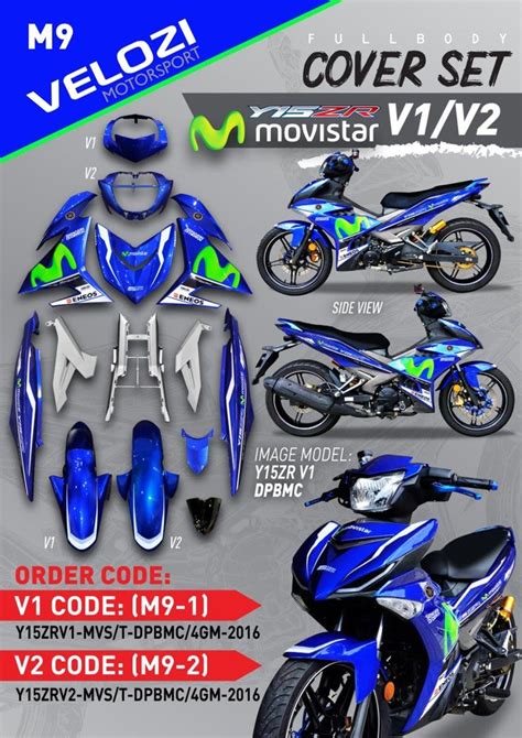 Body Cover Set Yamaha Sniper 150 Motorcycles Motorcycle Accessories On Carousell