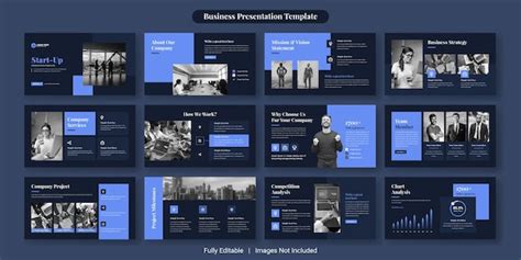 Premium Vector Creative Business Powerpoint Presentation Slides