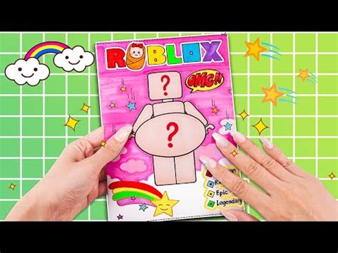 Paper Diy Roblox Pregnant Mother Asmr Blind Bag Outfit