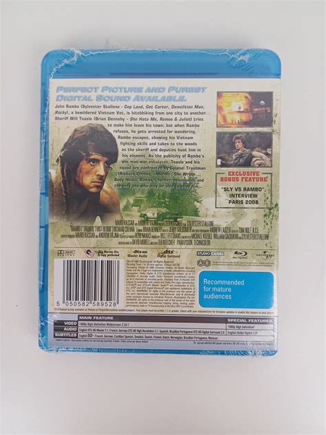 Rambo First Blood Blu Ray Ebay