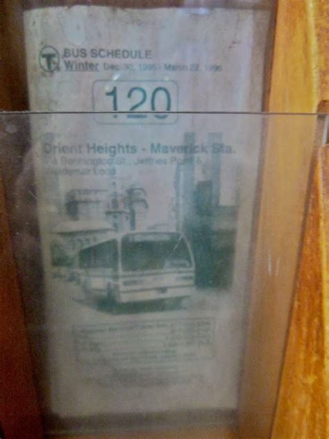 Random Photos: Some Truly Ancient Bus Schedules | Miles in Transit