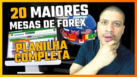 🤑 20 Maiores Mesas ProprietÁrias De Forex Do Mundo Planilha Completa