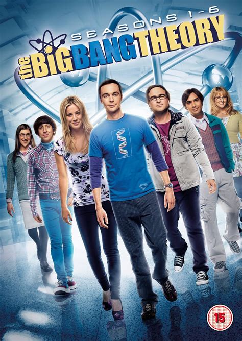 The Big Bang Theory Season 1 6 Dvd 2013 Johnny Galecki Jim Parsons Kaley