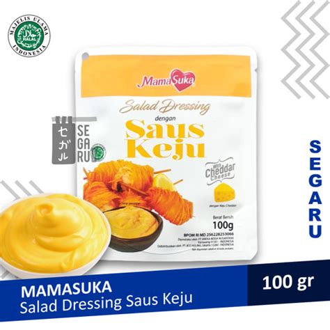 Jual Mamasuka Cheesy Mayonnaise Salad Dressing Saus Keju 100 Gr