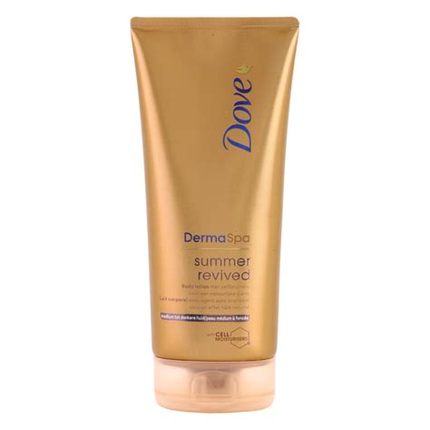 Dove DermaSpa Summer Revived, tönende Lotion mit leichtem ...