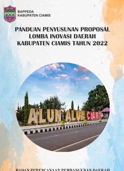 Panduan Penyusunan Proposal Lomba Inovasi Daerah Kabupaten Ciamis Tahun