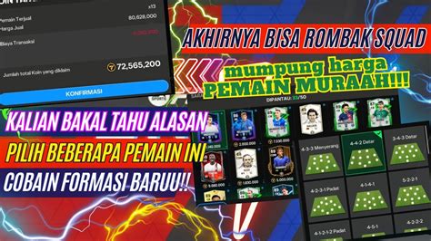 Harga Cb Anjlok Waktunya Belanja Dan Rombak Squad Saran Pemain