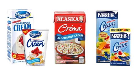 Here Are The Brands Of Whipping Cream You Can Find in Stores