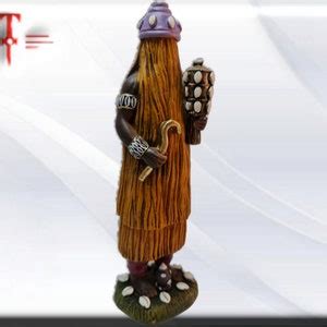 Orixa Statue Orisha Babalu Aye Obaluaiê or Xapana Candomble Kimbisa