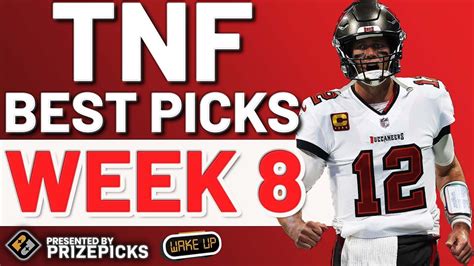 NFL WEEK 8 TNF Player Props Bets 10 27 22 On PRIZEPICKS NFL Props