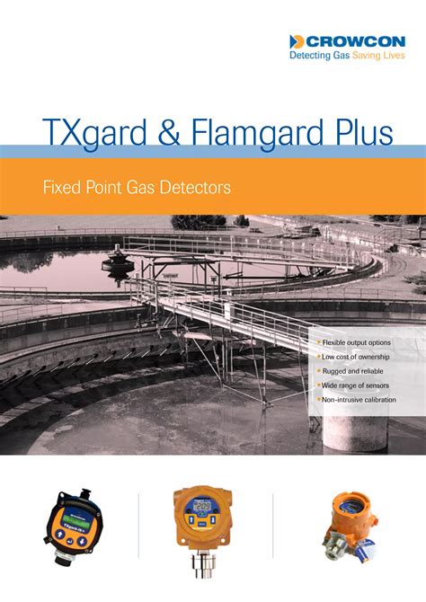 Crowcon Txgard Is Fixed Gas Detector Spec Sheet Pdf