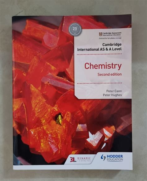 Cie As And A Level Chemistry Coursebook Hobbies And Toys Books And Magazines Textbooks On Carousell