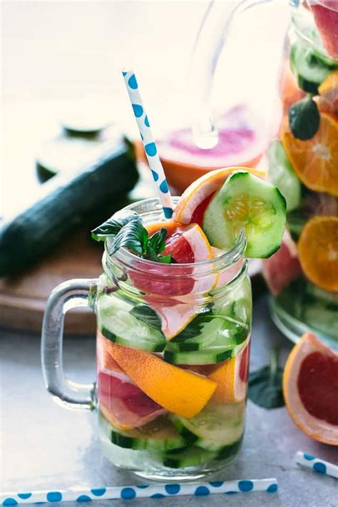 Spa Detox Water Simple Healthy And Delicious Spa Detox Water Recipe Prepared With Citrus