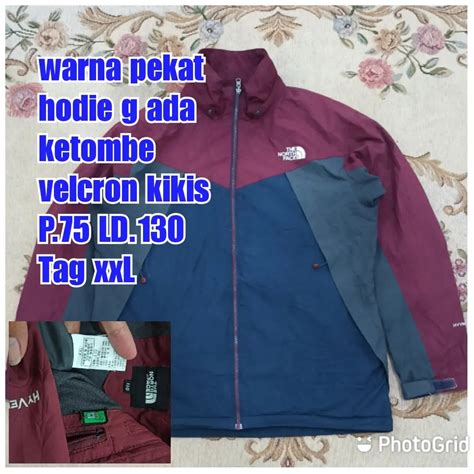 Jaket Gunung Outdoor Reading Motor Tnf The North Face Mp Besar Jumbo