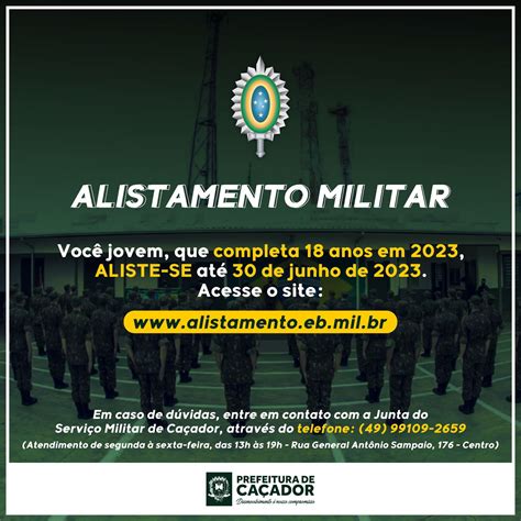 Prazo Para O Alistamento Militar Encerra No Dia De Junho