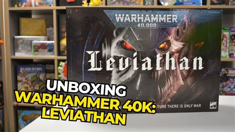 Unboxing Warhammer 40K Leviathan YouTube