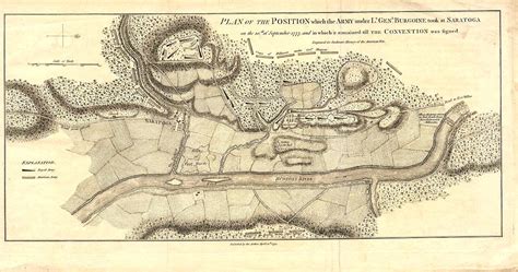 Enlargement: Map of the Battle of Saratoga