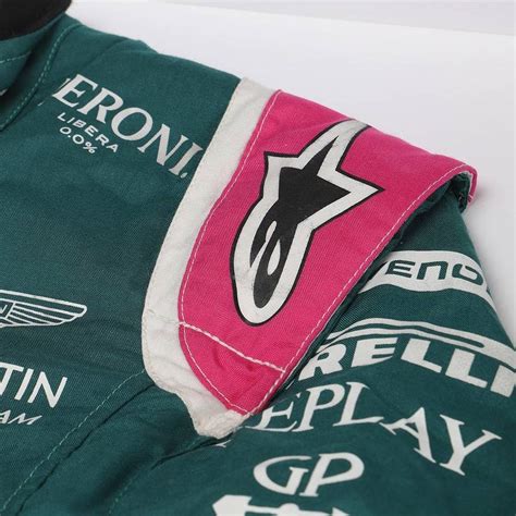 Lance Stroll 2021 Signed Race Used Race Suit French GP F1 Authentics