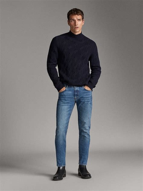 Stylish Men Slim Fit Jeans Casual