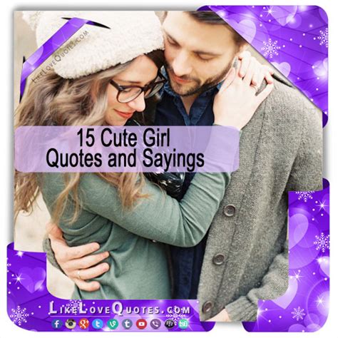 Quotes About Cute Girl 48 Quotes