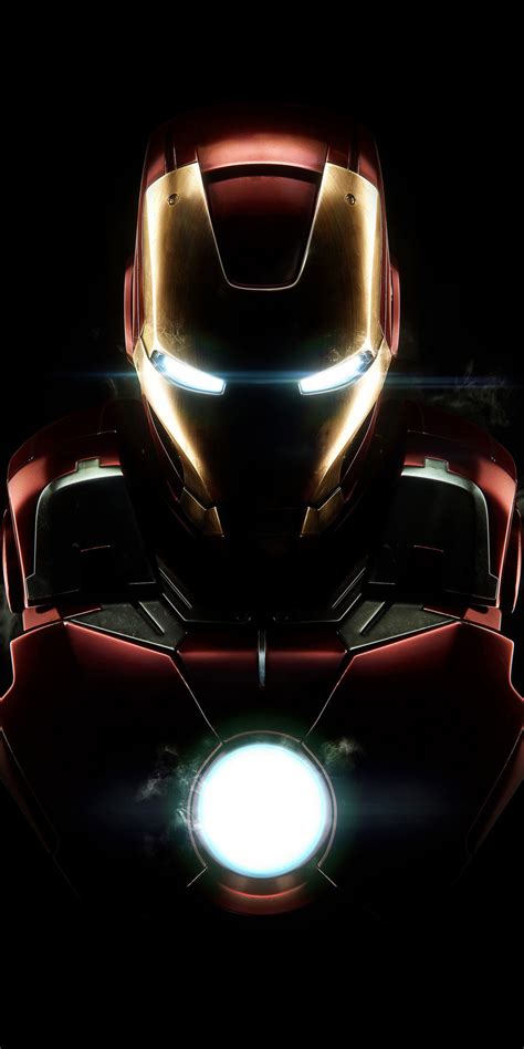 Download 1080x2160 wallpaper iron man, dark, armor, mark vii, honor 7x ...