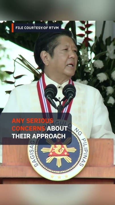 Marcos Defends Sara Dutertes Silence On China Aggression In West Ph