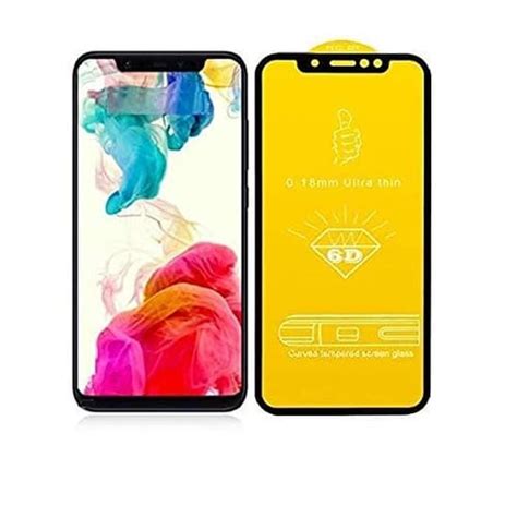 Jual Tempered Glass Xiaomi Redmi Note 6 Pro Full Cover Warna 5D 6D