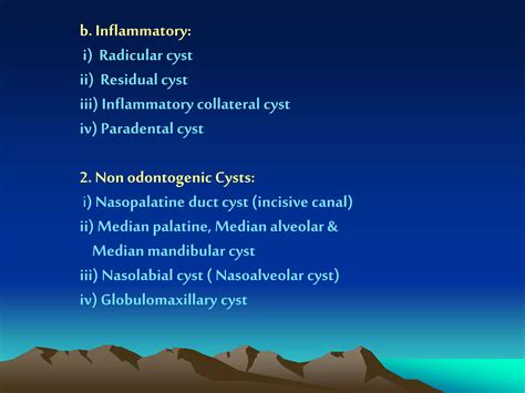 1 intro to cyst, classification & pathophysiology | PPT