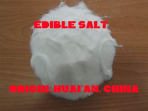 80 100 Mesh Industrial Salt Refined Mineral Salt Sodium Chloride