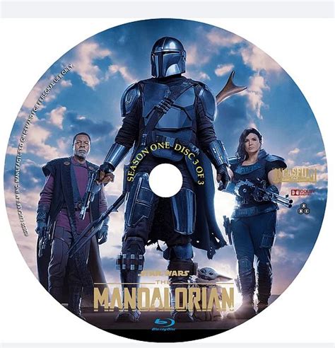 THE MANDALORIAN SEASON ONE 3 DISC SET BLU RAY REGION FREE WOLRD SHIP