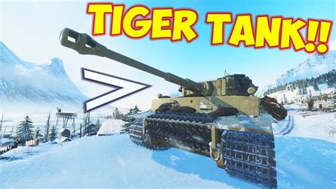 Battlefield 5 Mighty Tiger Tank Gameplay Youtube