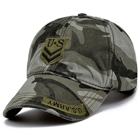 High Quality Army Cap Camo Baseball Cap Men Camouflage Snapback