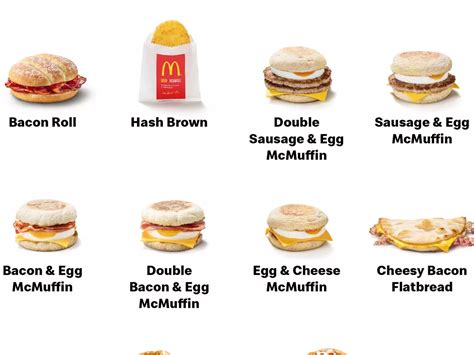 Mcdonald'S Breakfast Menu With Prices 2025 - Bertha Jasso