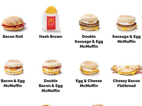 Mcdonald'S Breakfast Menu Hours 2024 - Polly Camellia